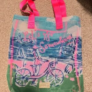 Lilly Pulitzer Let’s Go Somewhere Beach Tote